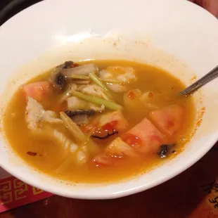 Tom Yum soup - soooooo delish!