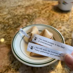 Double fortune in one cookie