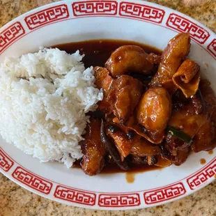 Chicken With Orange Peel