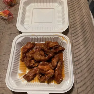 Original (Chef's) sweet and sour pork.