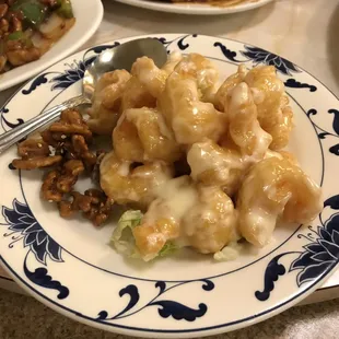 Honey Walnut Prawns. (6 out of 5 stars) Best I've ever had anywhere!