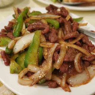 Beef with Green Onions
