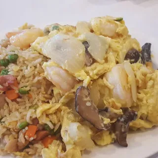 19. Prawns with Scrambled Egg Luncheon Special