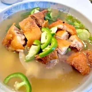 Roast Duck Won Ton Soup