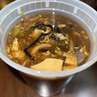 Hot and Sour Soup (Pork)