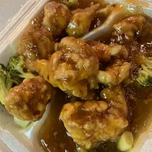 General Tso Shrimp