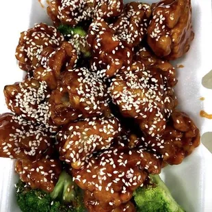 Sesame chicken
