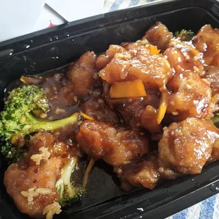 Orange chicken