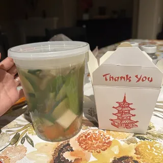 Vegetable Tofu Soup