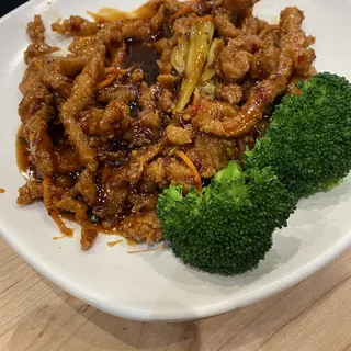 Hot Spicy Shreded Crispy Pork