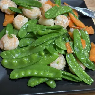 Shrimp with Snow Peas