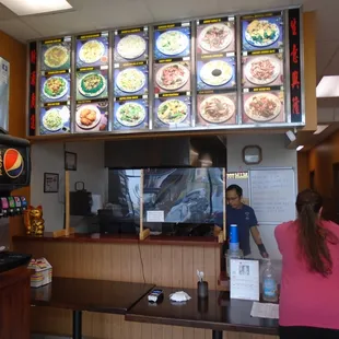 View looking inside from the front entryway.