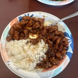 Orange chicken