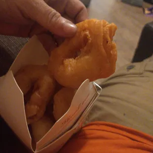 Sweet and sour fried shrimp