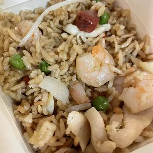 House fried rice! Delicious and loaded with good stuff!