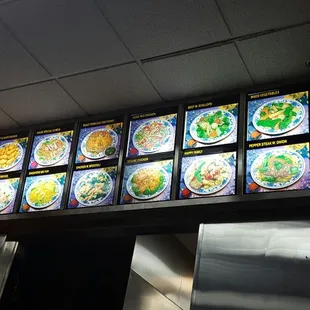 Oh look, the generic chinese menu board that is at every other american chinese take out restaurant. Neat...