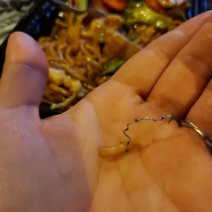 Be careful of the noodles...they contain metal...