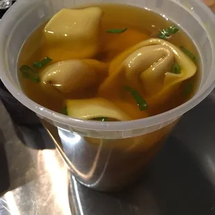 Wonton soup.