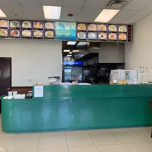 Front counter