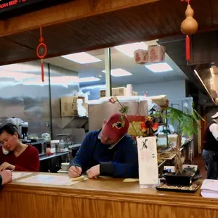 China Dynasty, big portions of good food for very little money.