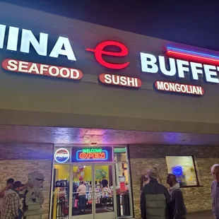 This is the entrance