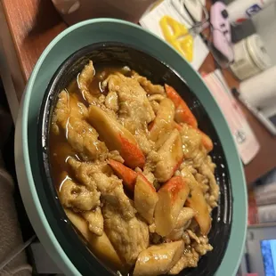 75. Large Chicken with Crabmeat in Special Sauce (not good)