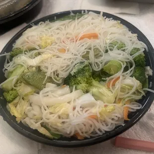 Vegetable Chow Mei Fun