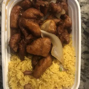 57. Bourbon Chicken