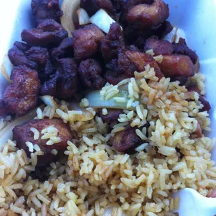 Bourbon chicken