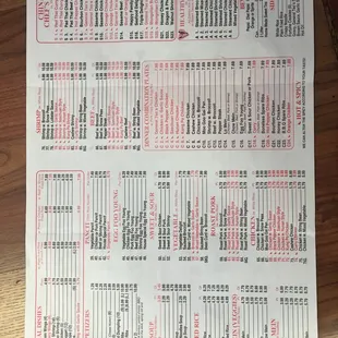 On line order available!