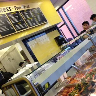 sushi and sashimi, interior