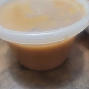 Gravy for the egg foo young.