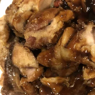 Teriyaki chicken just ok, orange chicken better