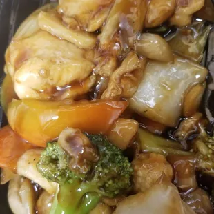 Chicken with Mixed Vegetables. Very good!