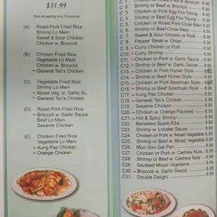 menu, soups and chowder