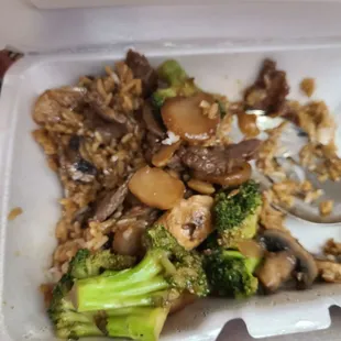 Beef with broccoli