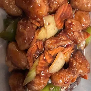 I believe General Tso's Chicken