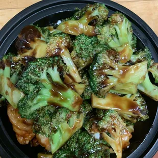 Shrimp with Broccoli