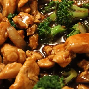 Chicken with broccoli