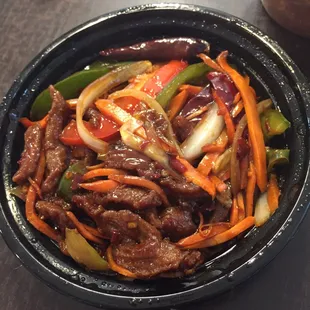 Szechuan beef