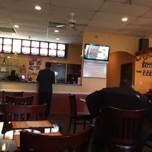 Counter for take out orders at China Express