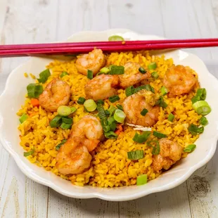Shrimp Fried Rice! Delicious!