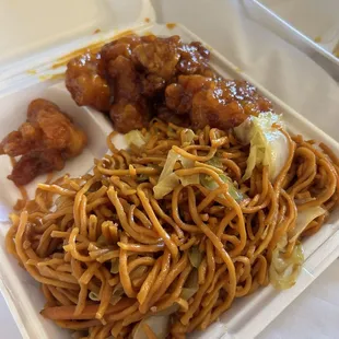 Combo A: Orange Chicken