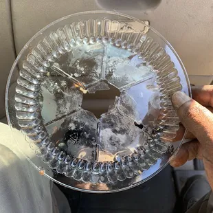 This is what you call an old rewash container. Also, smell like an old dirty dishrag