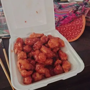 Orange chicken