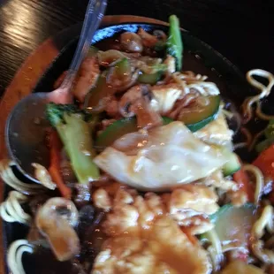 Best home fried noodles that Jason's ever had. The pic after two servings