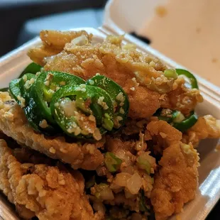 Salt and pepper fish