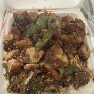 Teriyaki chicken/steamed rice