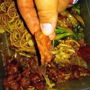 I could sharpen this garlic bread chicken skin into a prison shank or a digging tool to carve my way out.