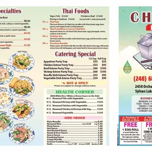 New owner and new menu! Highly recommend!! Best food and service in Oakland county!!!